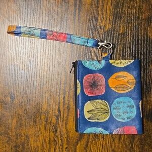 Waxed Canvas Wallet Pouch